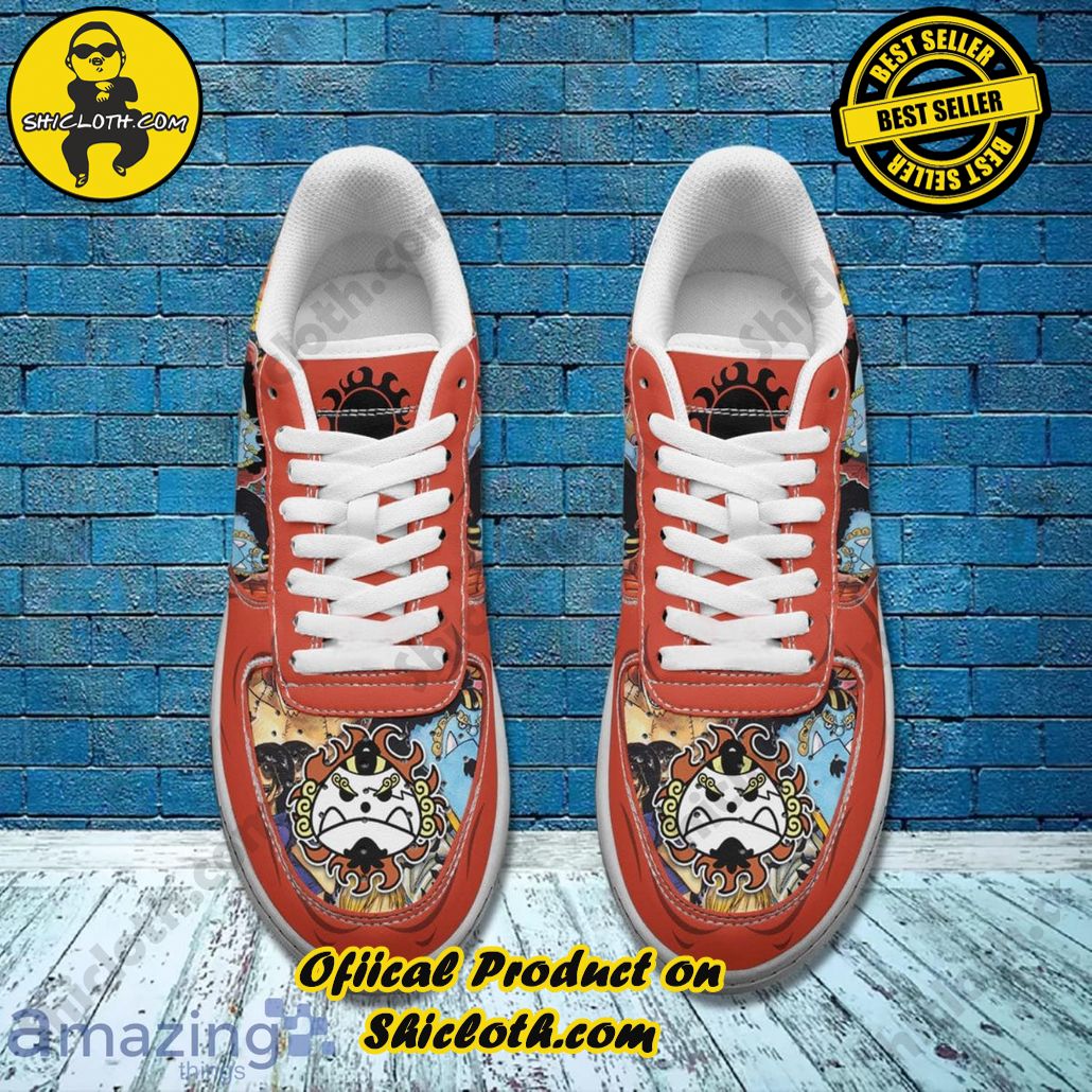 One Piece Jinbe Air Force Shoes Gift For Anime?s Fans One Piece Jinbe Air Force Shoes Gift For Anime?s Fans