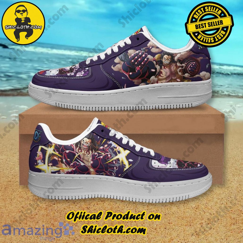 One Piece Luffy Gear 4 Air Force Shoes Gift For Anime’s Fans
