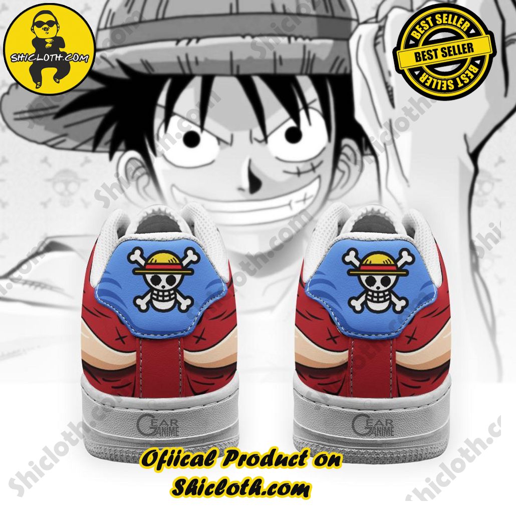 One Piece Luffy Gomu Gomu Air Sneakers One Piece Luffy Gomu Gomu Air Sneakers