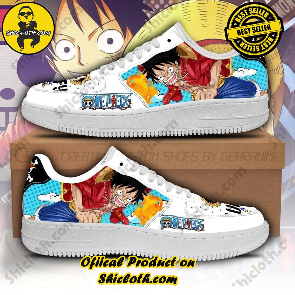 One Piece Monkey D Luffy Air Sneakers One Piece Monkey D Luffy Air Sneakers