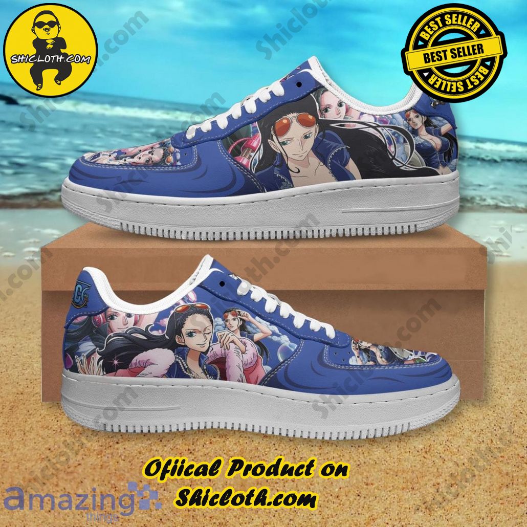 One Piece Nico Robin Air Force Shoes Gift For Anime?s Fans One Piece Nico Robin Air Force Shoes Gift For Anime?s Fans