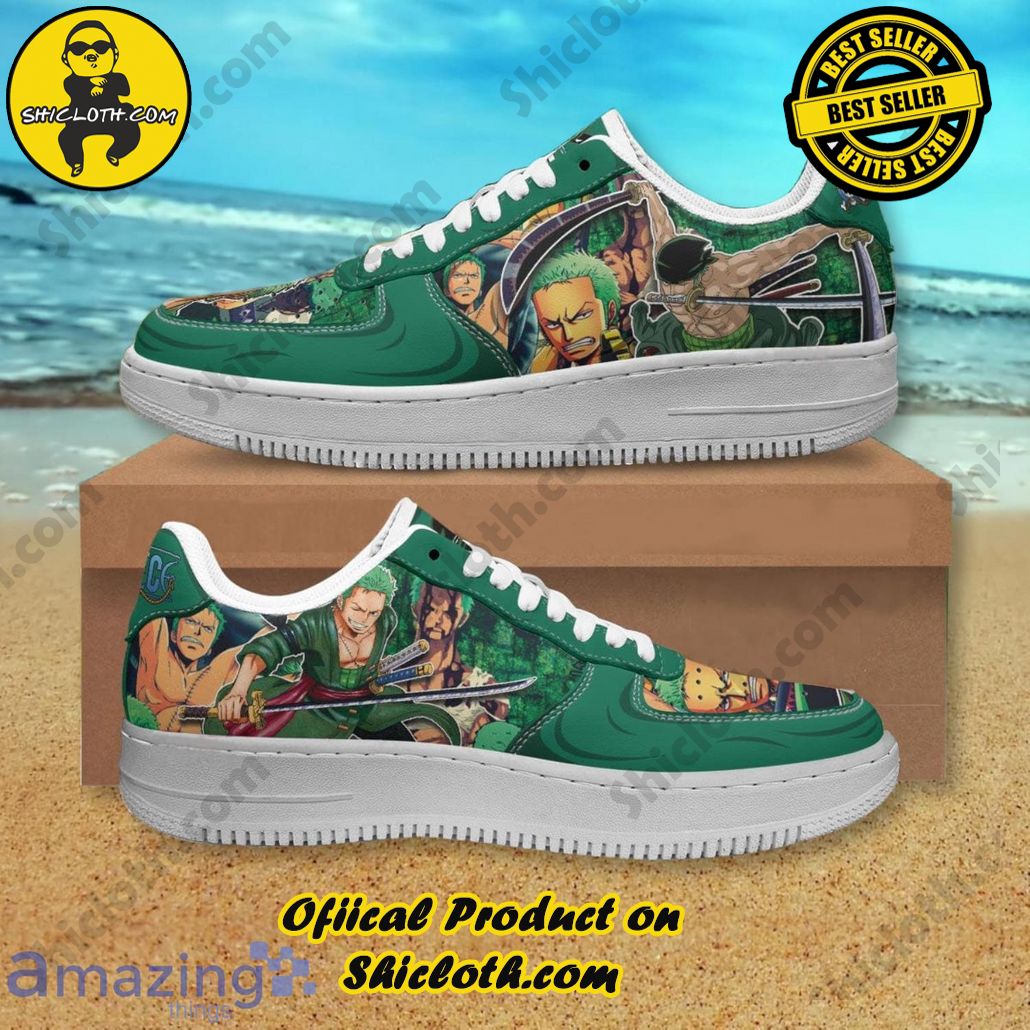 One Piece Roronoa Zoro Air Force Shoes Gift For Anime’s Fans