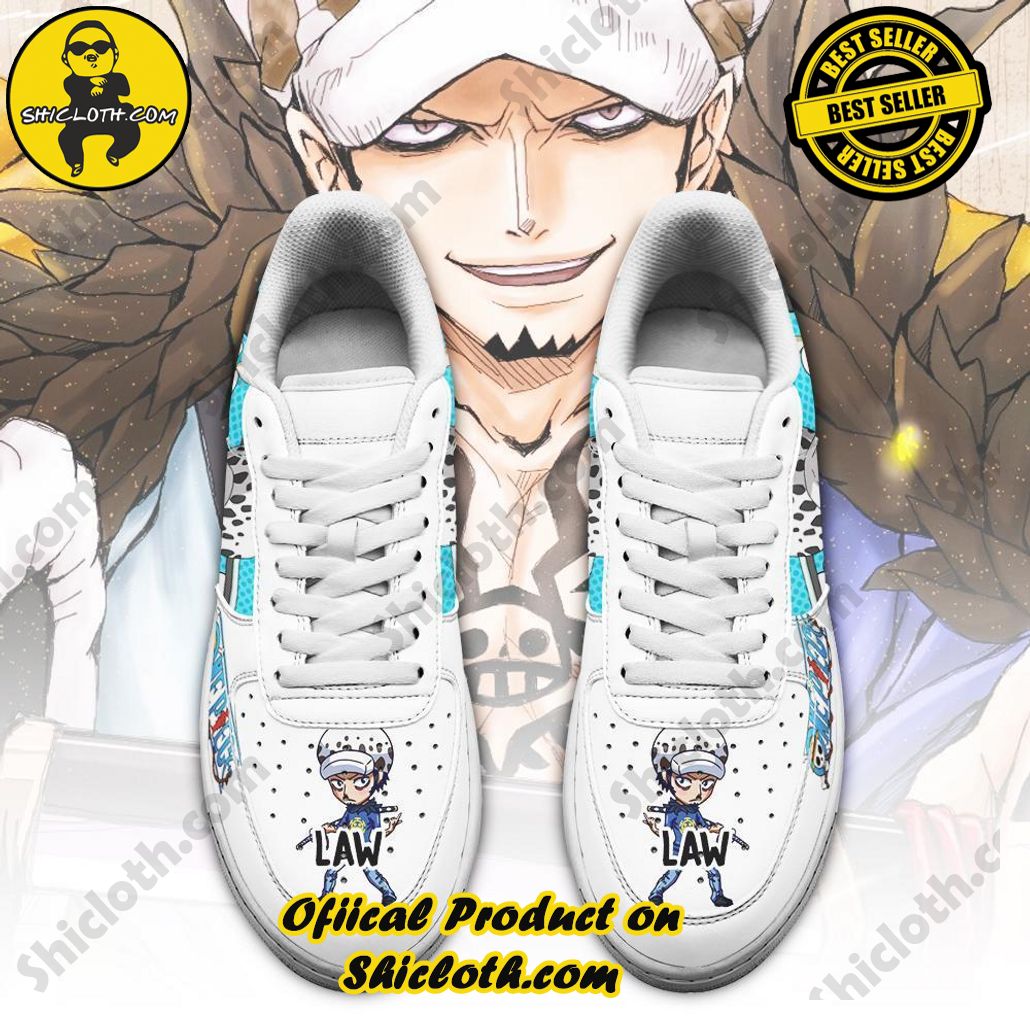 One Piece Trafalgar D. Water Law Air Sneakers One Piece Trafalgar D. Water Law Air Sneakers