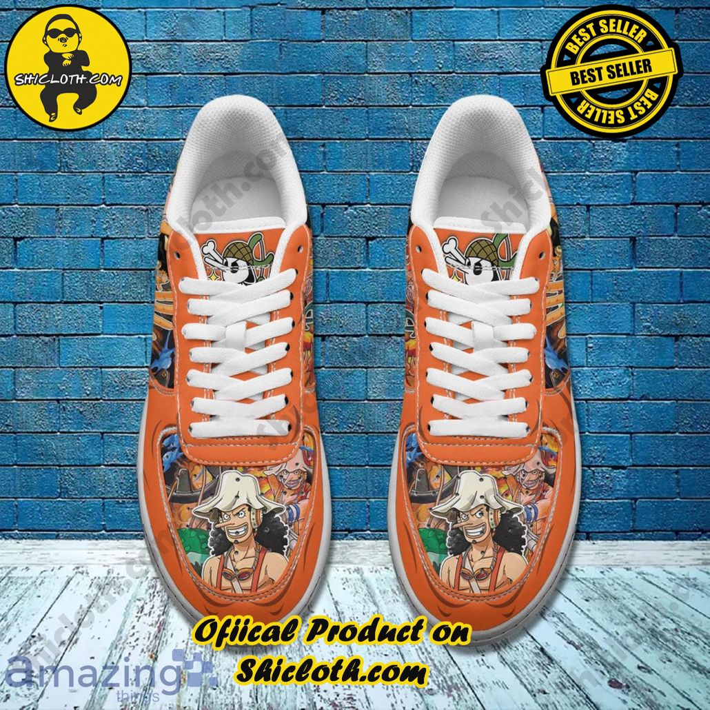 One Piece Usopp Air Force Shoes Gift For Anime?s Fans One Piece Usopp Air Force Shoes Gift For Anime?s Fans