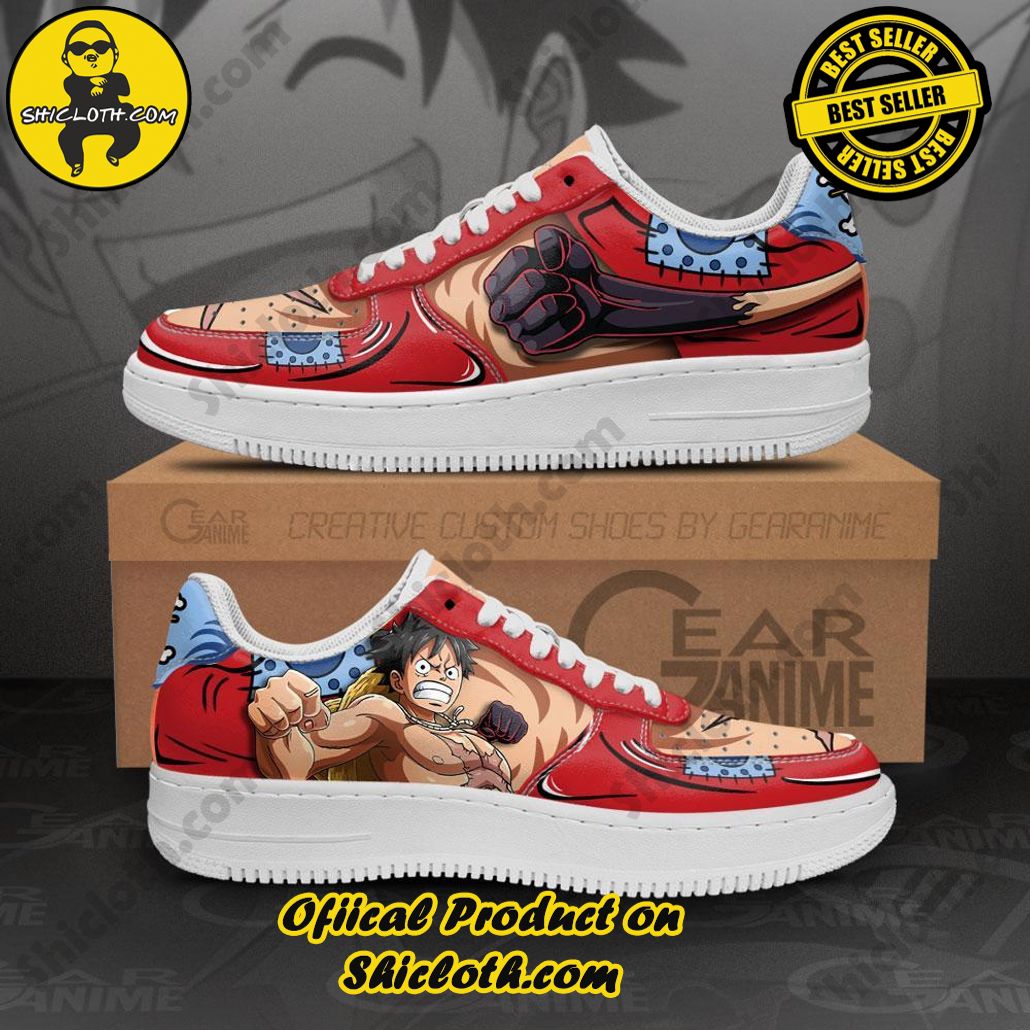 One Piece Wano Arc Luffy Air Sneakers
