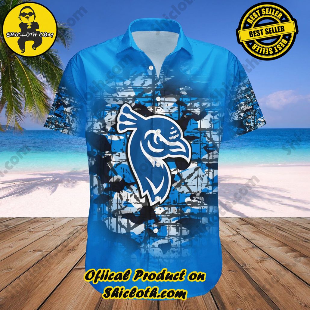 Saint Peters Peacocks Hawaii Shirt Camouflage Vintage NCAA