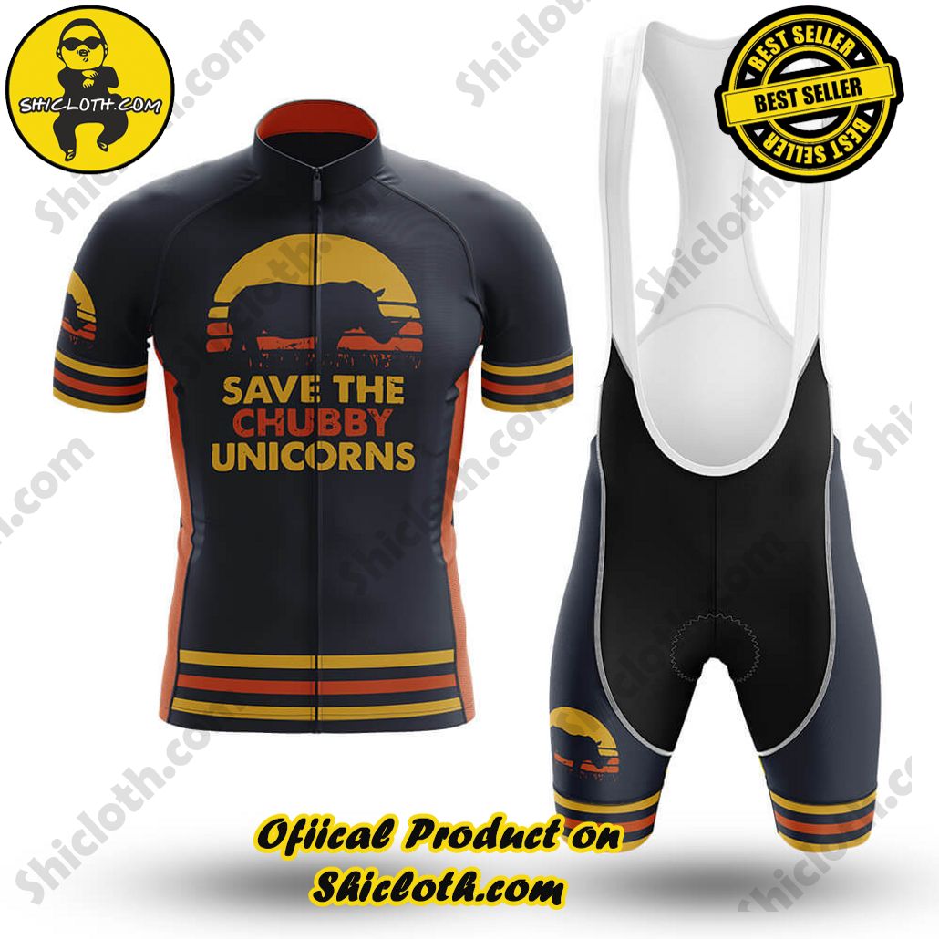 Save The Chubby Unicorns Men's Cycling Kit