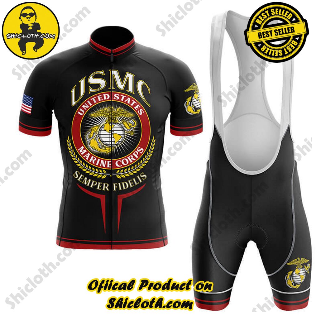 Semper Fidelis U.S Marine Corps - Men's Cycling Kit