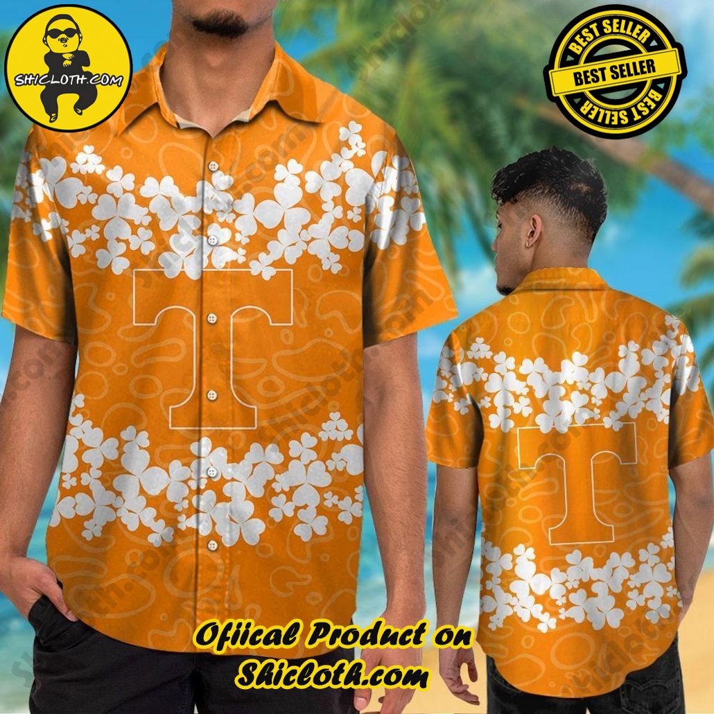 Tennessee Volunteers Short Sleeve Button Up Tropical Hawaiian Shirt New Style