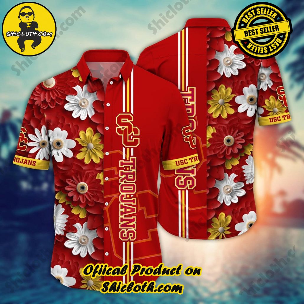 USC Trojans NCAA1 Hawaiian Shirt Trending Summer. Gift For Fan