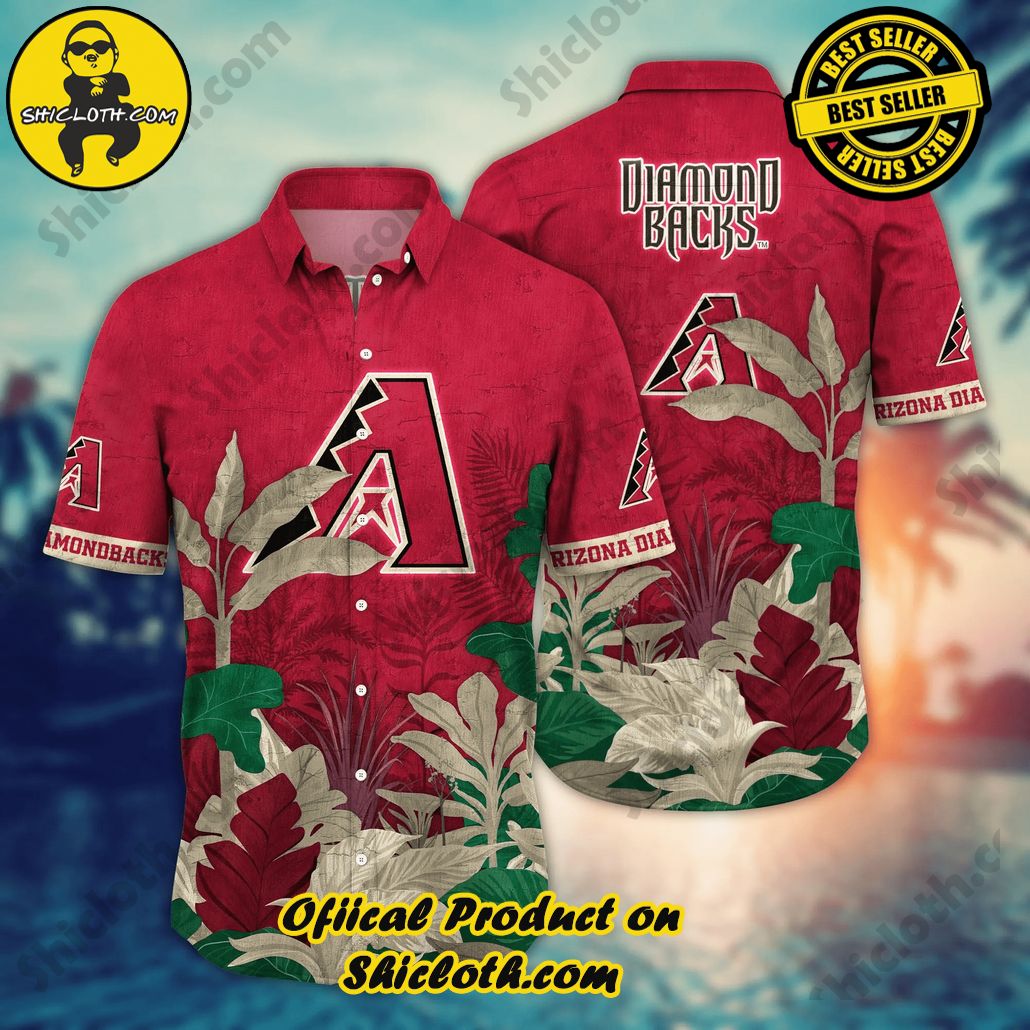 Arizona Diamondbacks MLB Hawaiian Shirt Summertime Aloha Shirt