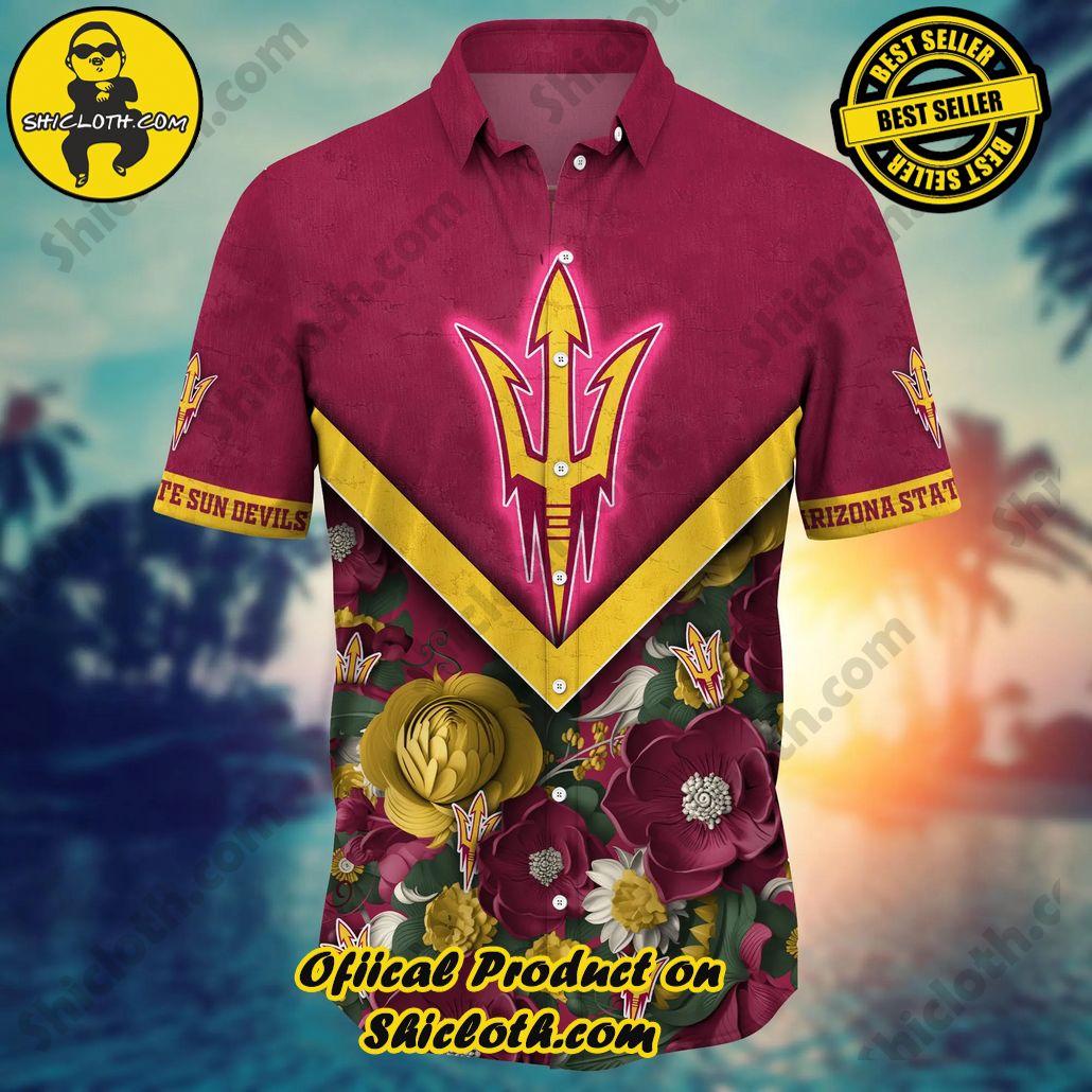 Arizona State Sun Devils NCAA Hawaiian Shirt Custom Ceiling Fans Aloha Shirt 2 Arizona State Sun Devils NCAA Hawaiian Shirt Custom Ceiling Fans Aloha Shirt - Image 2