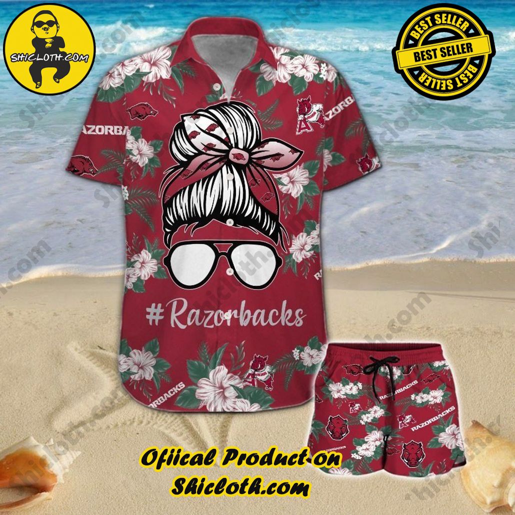 Buffalo Bills Hawaiian Apparel with Pineapple Beach Design