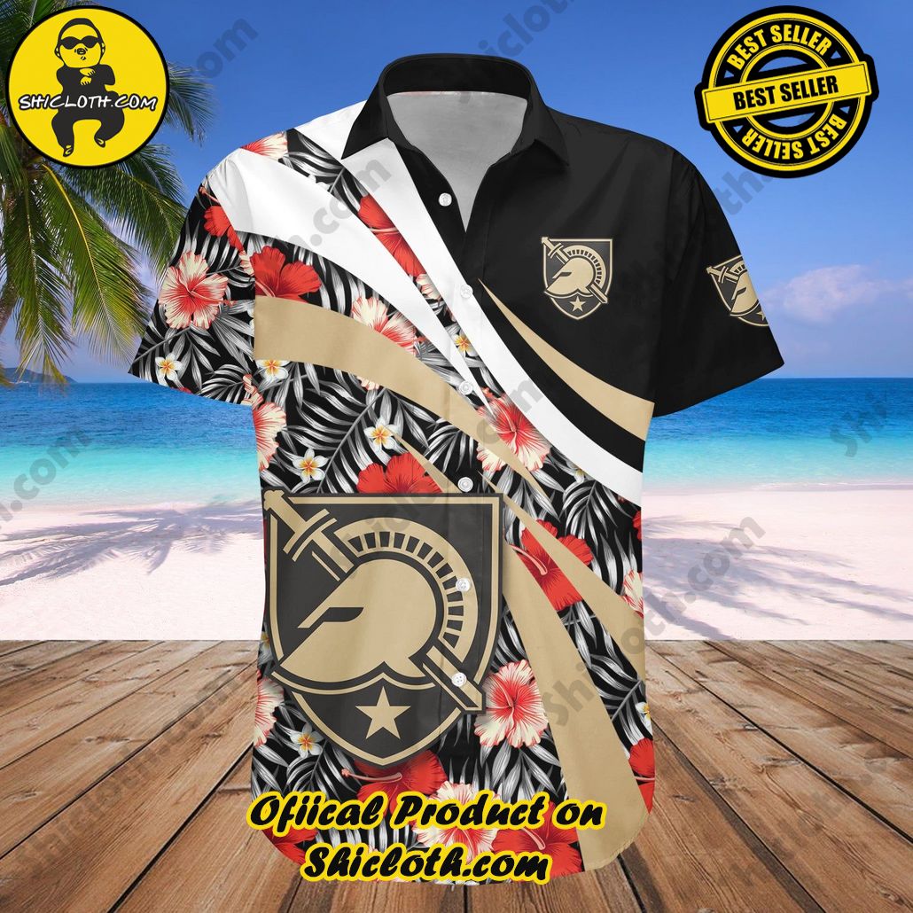 Army Black Knights Hawaii Shirt Hibiscus Sport Style NCAA