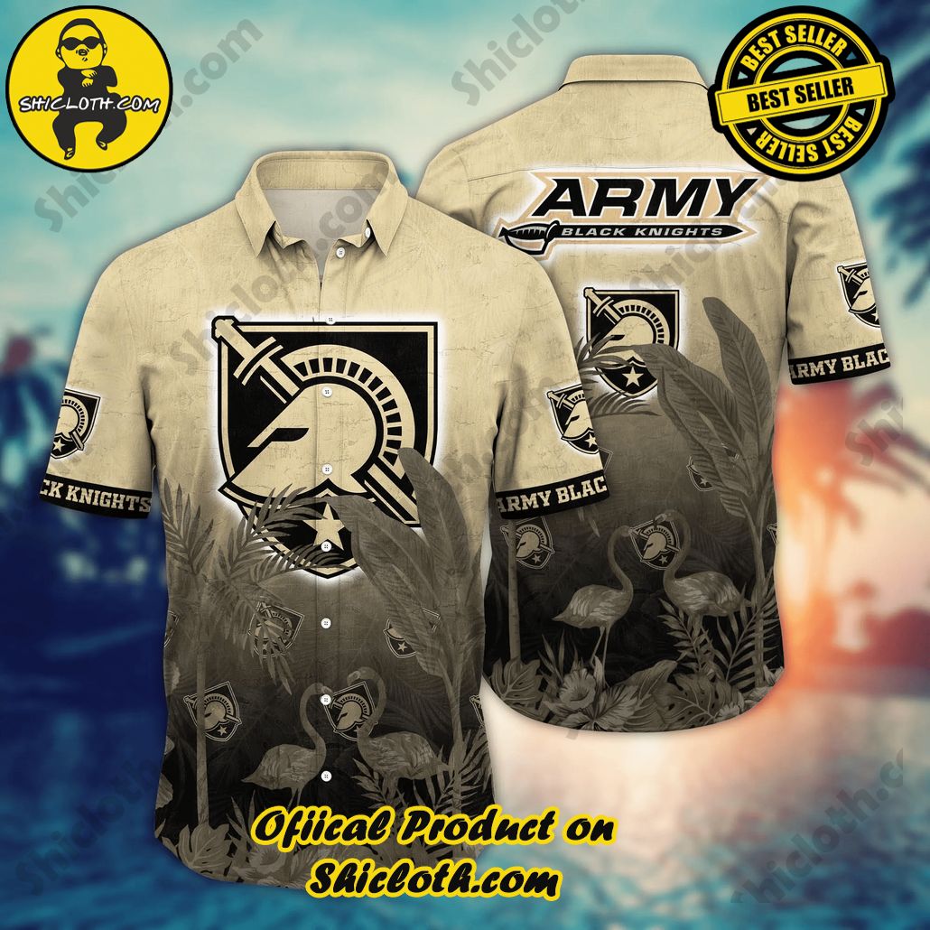 Army Black Knights NCAA Hawaiian Shirt Beach Daystime Aloha Shirt