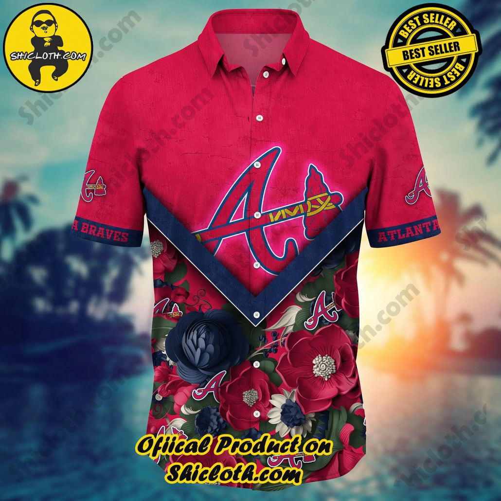 Atlanta Braves MLB Hawaiian Shirt Custom Festivals Friendly Match Shirts 2 Atlanta Braves MLB Hawaiian Shirt Custom Festivals Friendly Match Shirts - Image 2