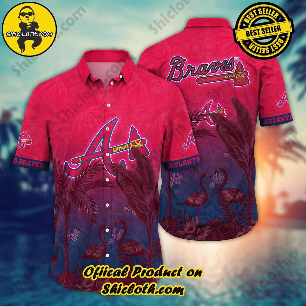 Atlanta Braves MLB Hawaiian Shirt Leisuretime Aloha Shirt