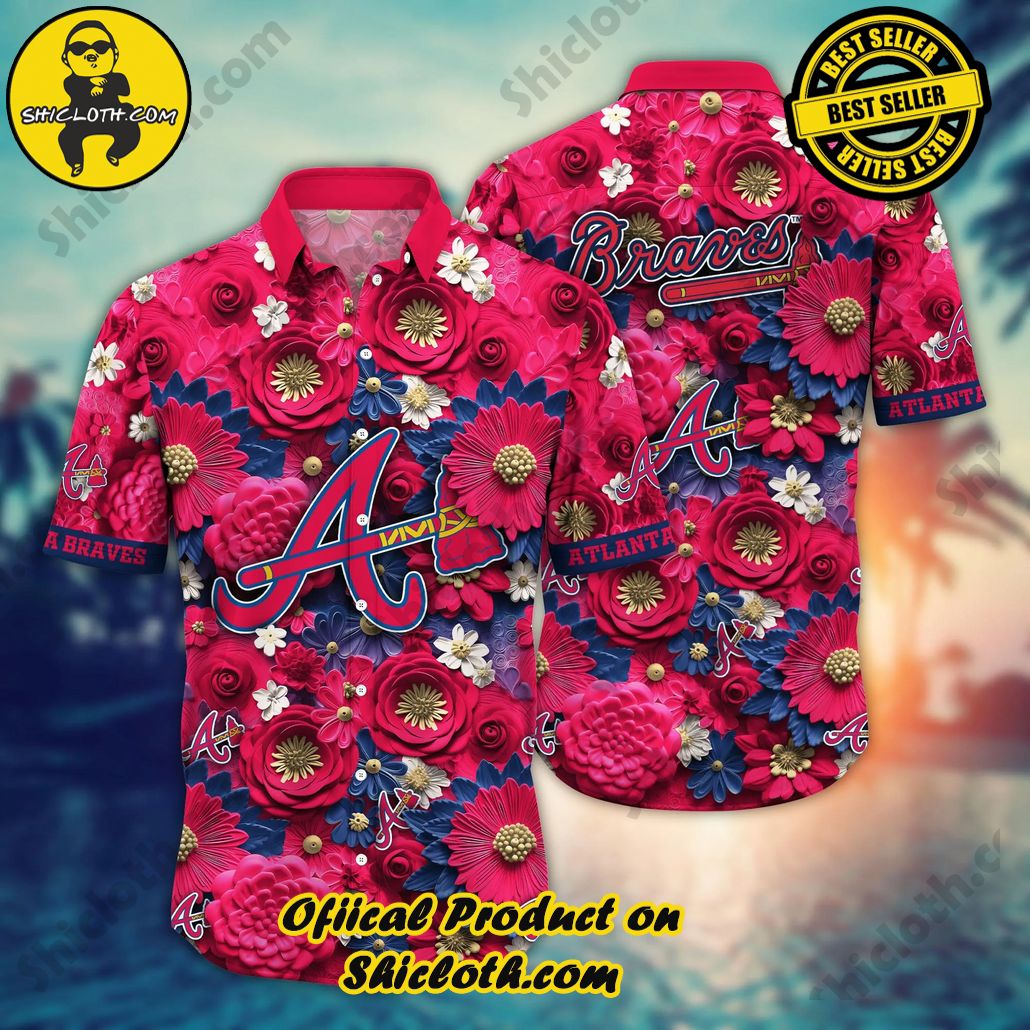 Atlanta Braves MLB Hawaiian Shirt Trending For This Summer Customize Shirt Any Team