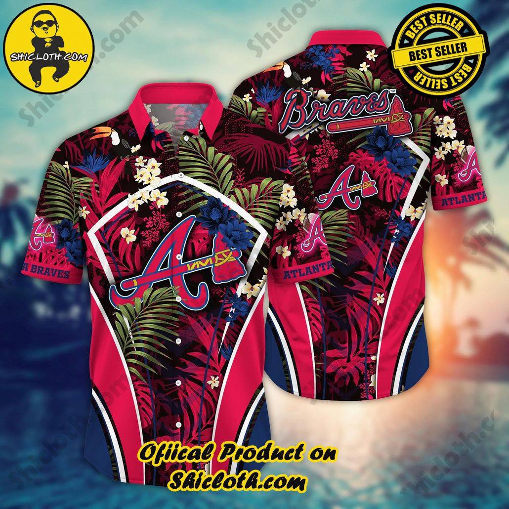 Atlanta Braves MLB Hawaiian Shirt Warm Breezes Aloha Shirt