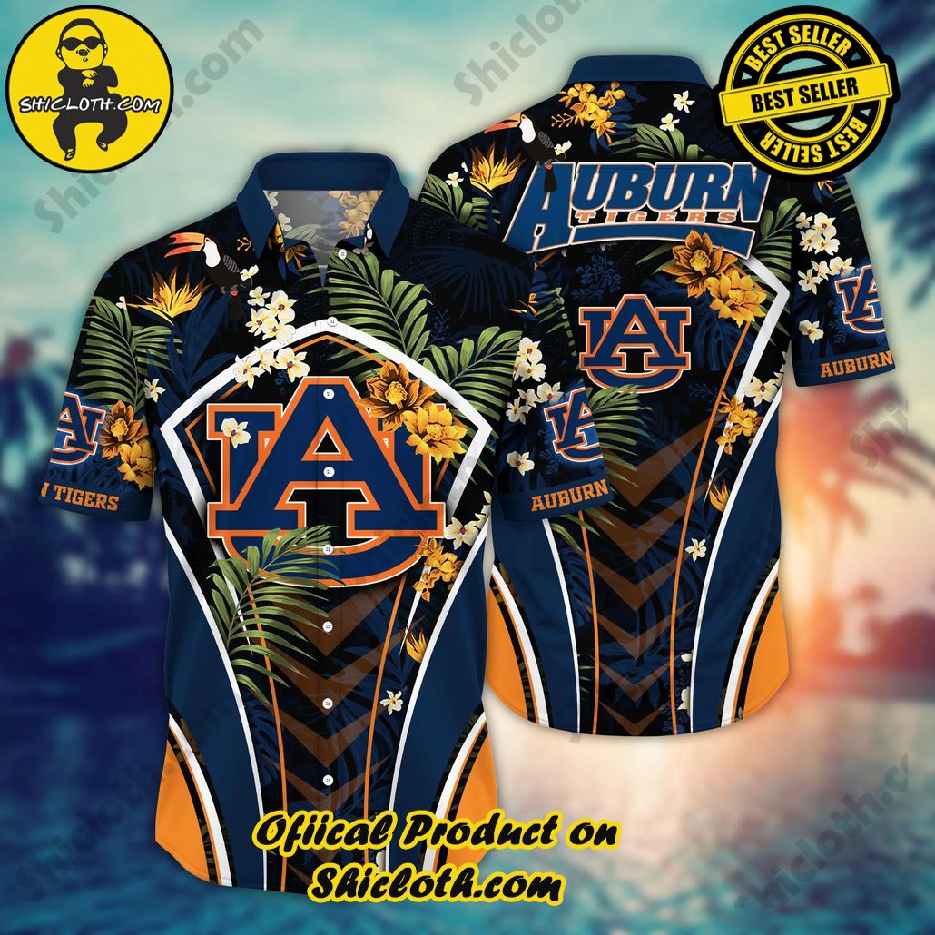 Auburn Tigers NCAA Hawaiian Shirt August Aloha Shirt