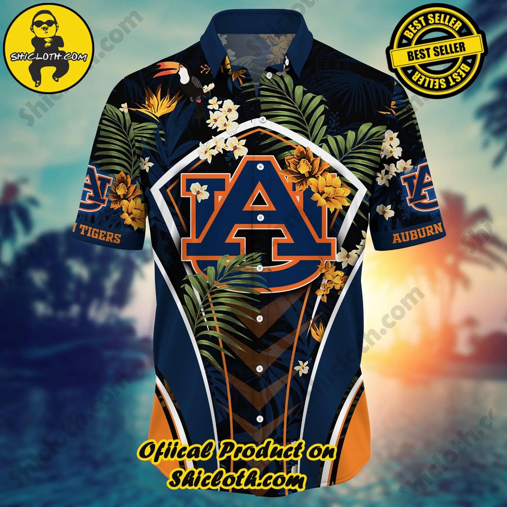 Auburn Tigers NCAA Hawaiian Shirt August Aloha Shirt Auburn Tigers NCAA Hawaiian Shirt August Aloha Shirt