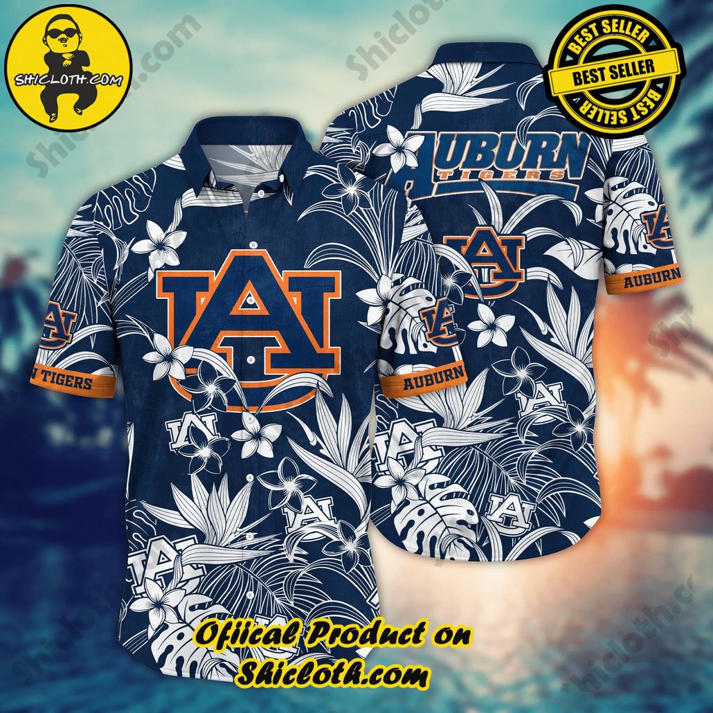 Auburn Tigers NCAA Hawaiian Shirt Getawaystime Aloha Shirt