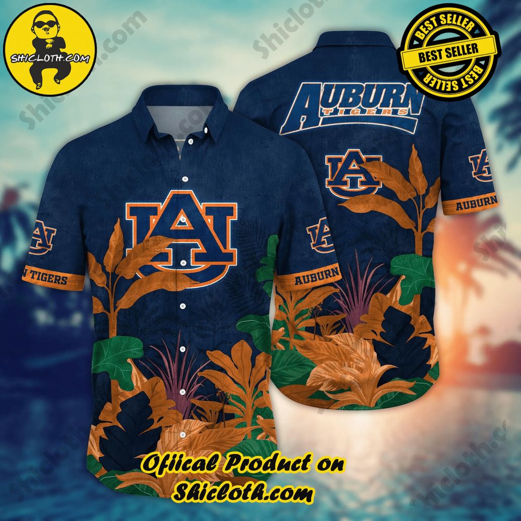 Auburn Tigers NCAA Hawaiian Shirt Sandals Aloha Shirt