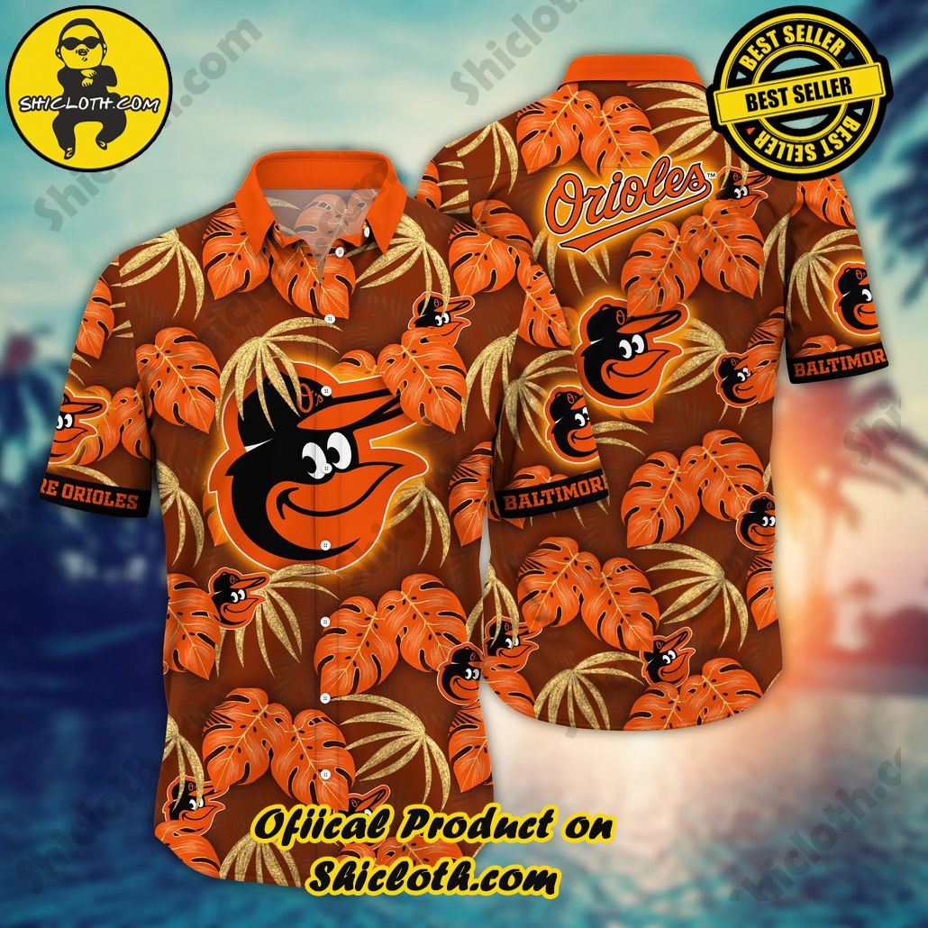 Baltimore Orioles MLB Hawaiian Shirt Coconut Water Aloha Shirt