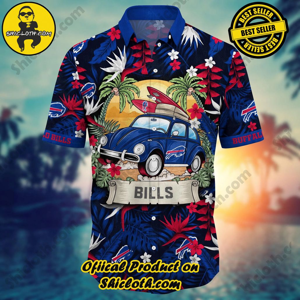 Buffalo Bills NFL Hawaiian Shirt Pool Partiestime Aloha Shirt Buffalo Bills NFL Hawaiian Shirt Pool Partiestime Aloha Shirt