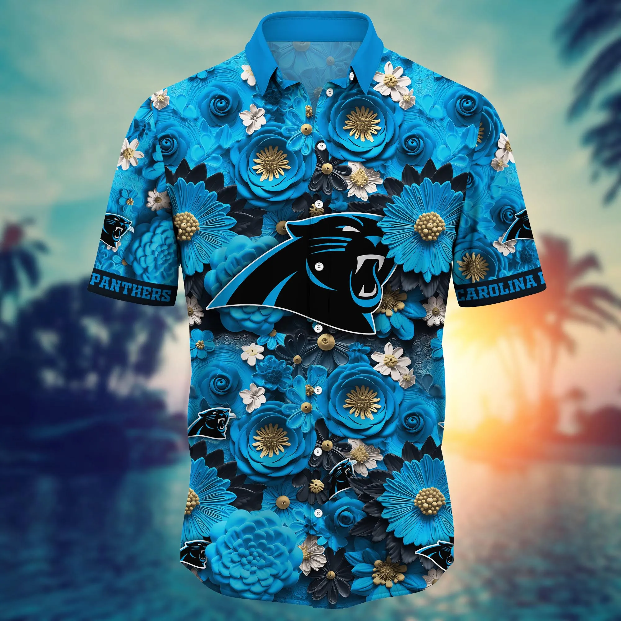 Carolina Panthers NFL Hawaiian Shirt Trending For This Summer Customize Shirt Any Team