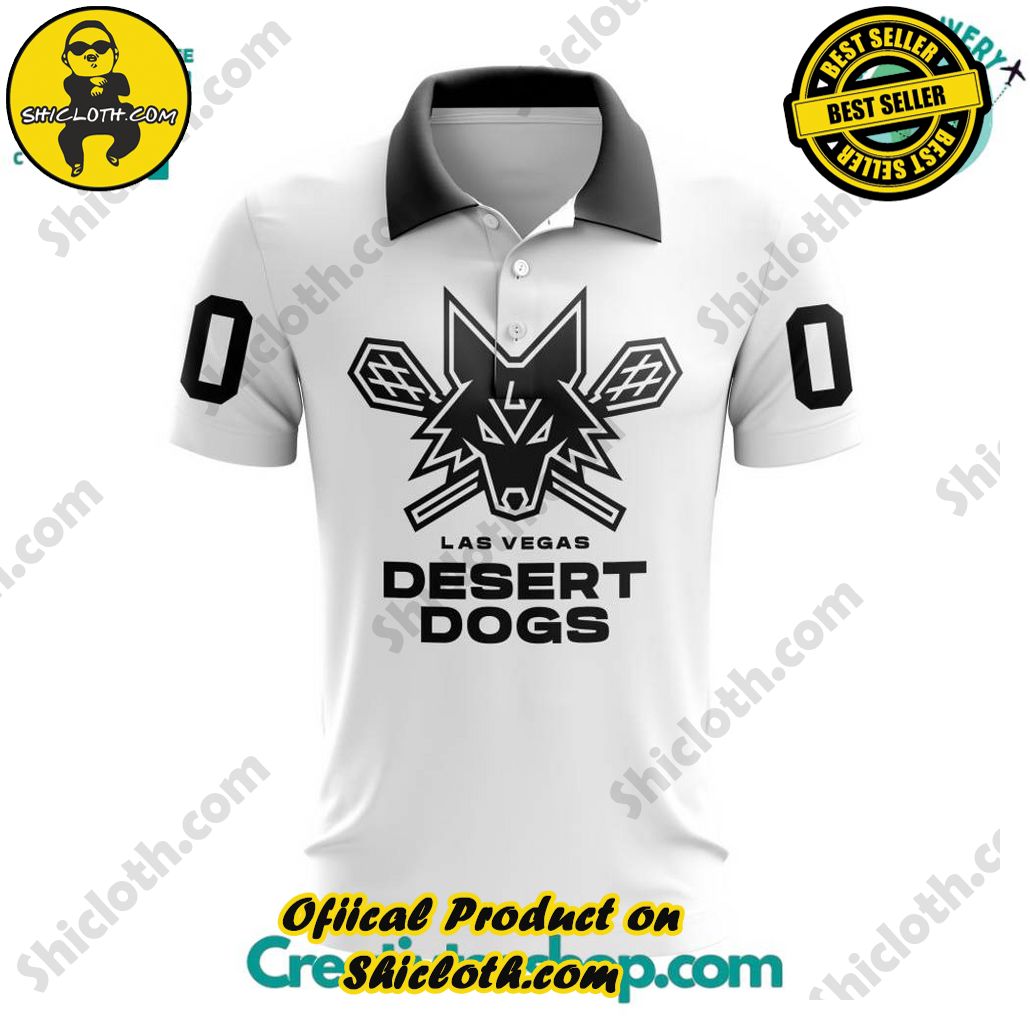 NLL Las Vegas Desert Dog Away Polo Shirt