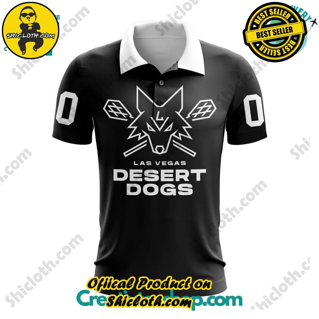 NLL Las Vegas Desert Dogs Home Polo Shirt