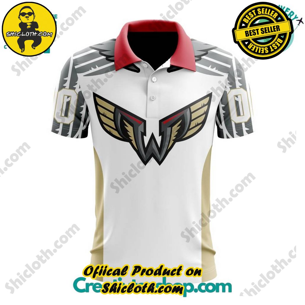 NLL Philadelphia Wings Away Polo Shirt