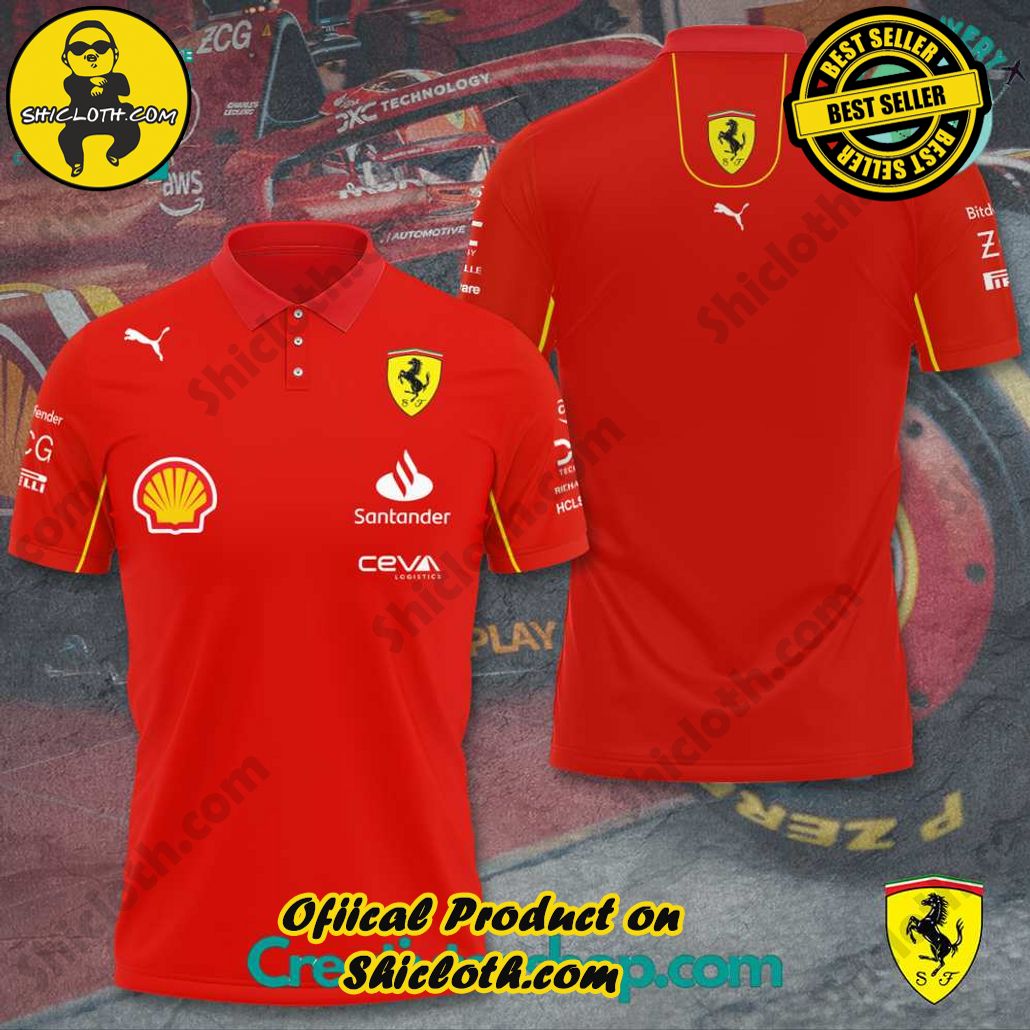 Scuderia Ferrari F1 Team 2024 Polo Shirt