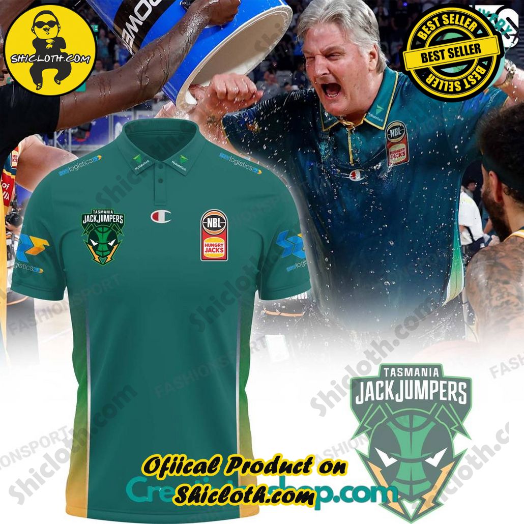 Tasmania JackJumpers NBL Champions 2024 Polo Shirt