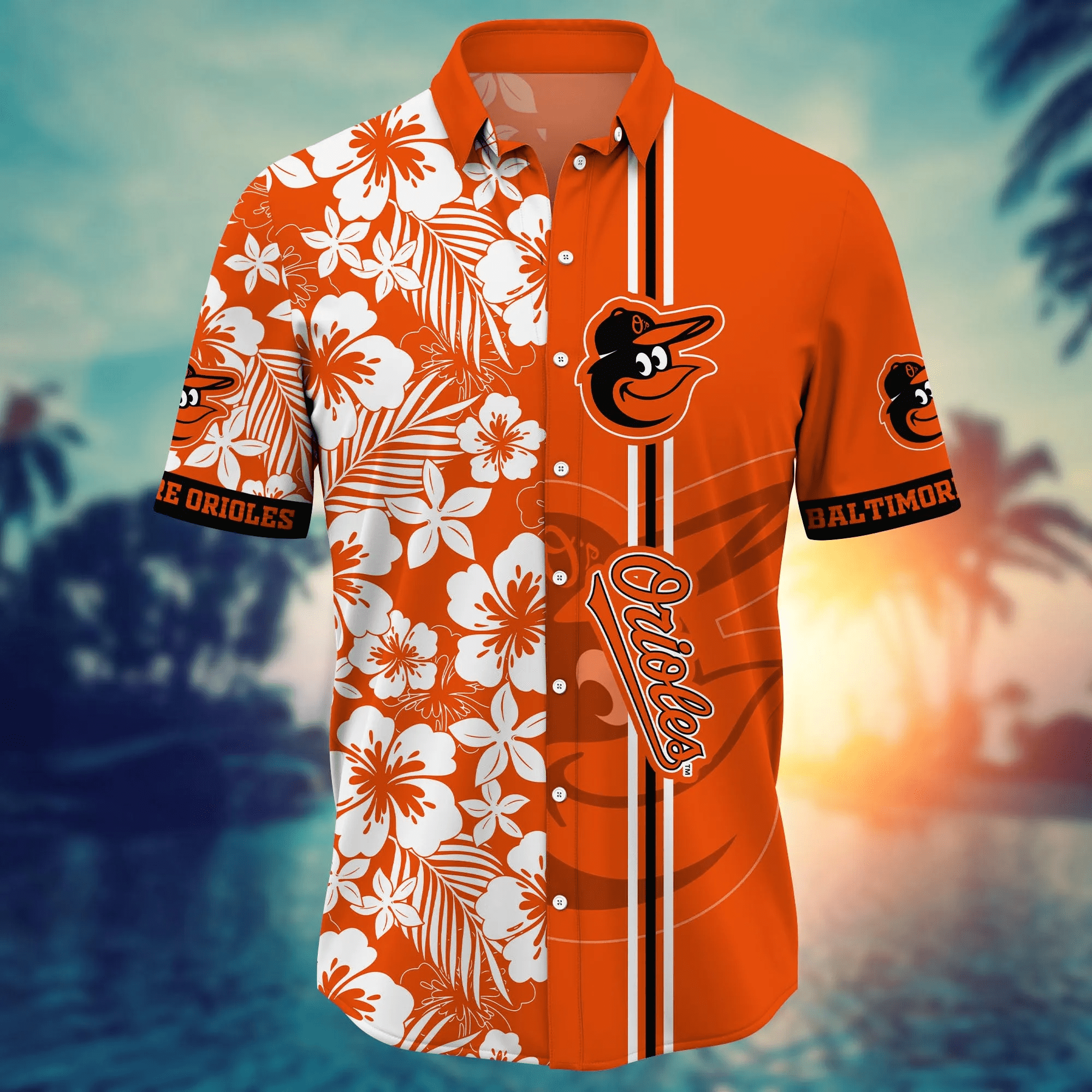 Baltimore Orioles MLB Hawaiian Shirt Straw Hatstime Aloha Shirt Baltimore Orioles MLB Hawaiian Shirt Straw Hatstime Aloha Shirt