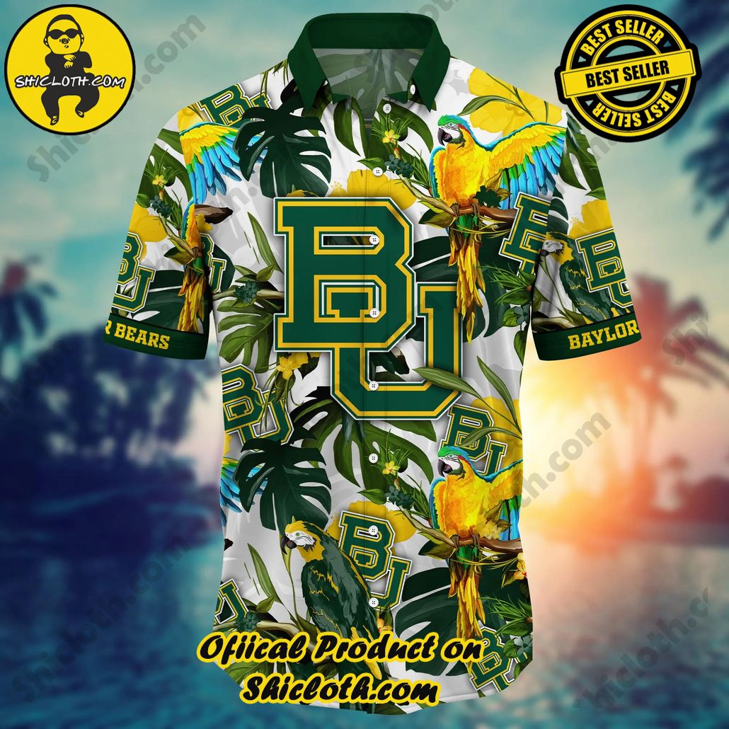 Baylor Bears NCAA Hawaiian Shirt Outdoor Moviestime Aloha Shirt Baylor Bears NCAA Hawaiian Shirt Outdoor Moviestime Aloha Shirt