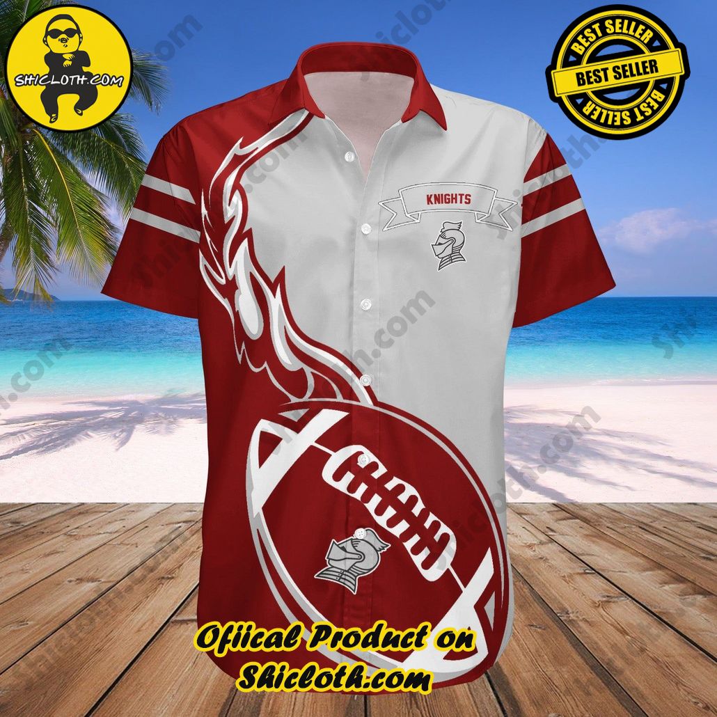 Bellarmine Knights Hawaii Shirt Flame Ball NCAA