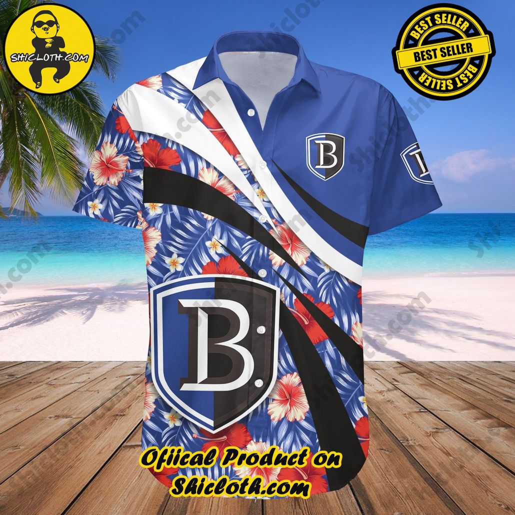 Bentley Falcons Hawaii Shirt Hibiscus Sport Style NCAA