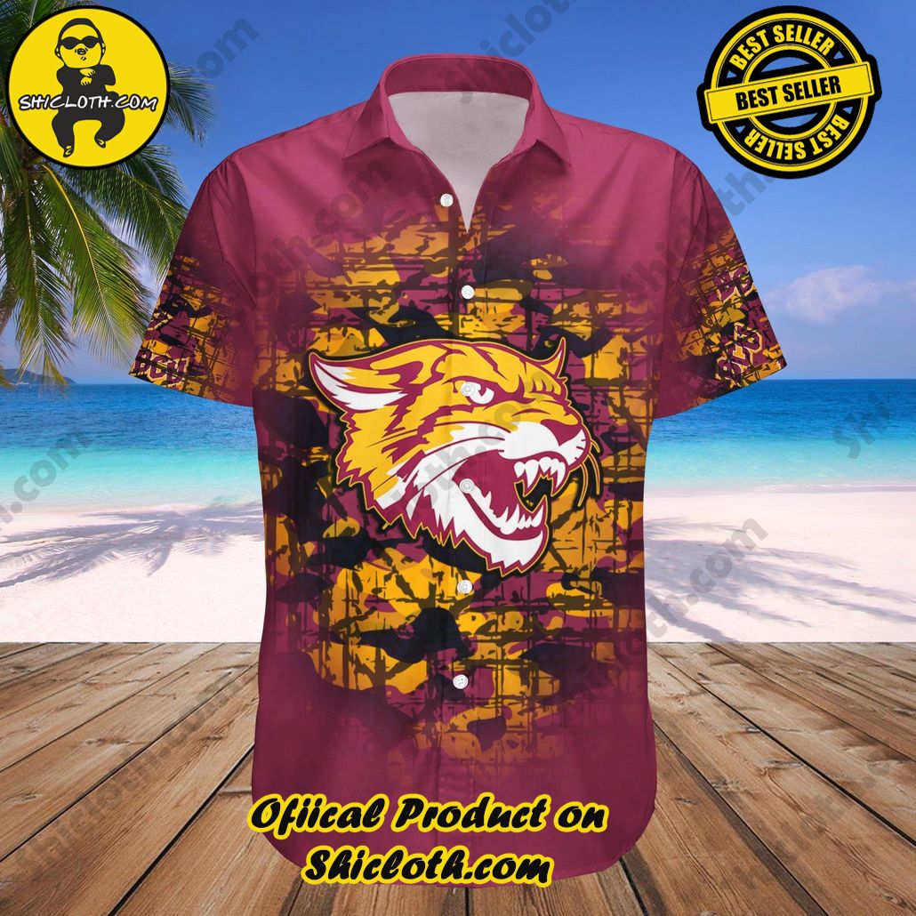 Bethune-Cookman Wildcats Hawaii Shirt Camouflage Vintage NCAA