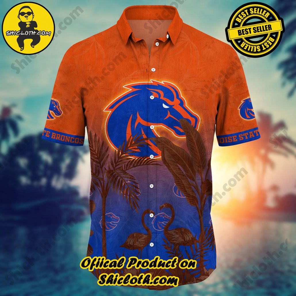 Boise State Broncos NCAA Hawaiian Shirt Ceiling Fanstime Aloha Shirt Boise State Broncos NCAA Hawaiian Shirt Ceiling Fanstime Aloha Shirt