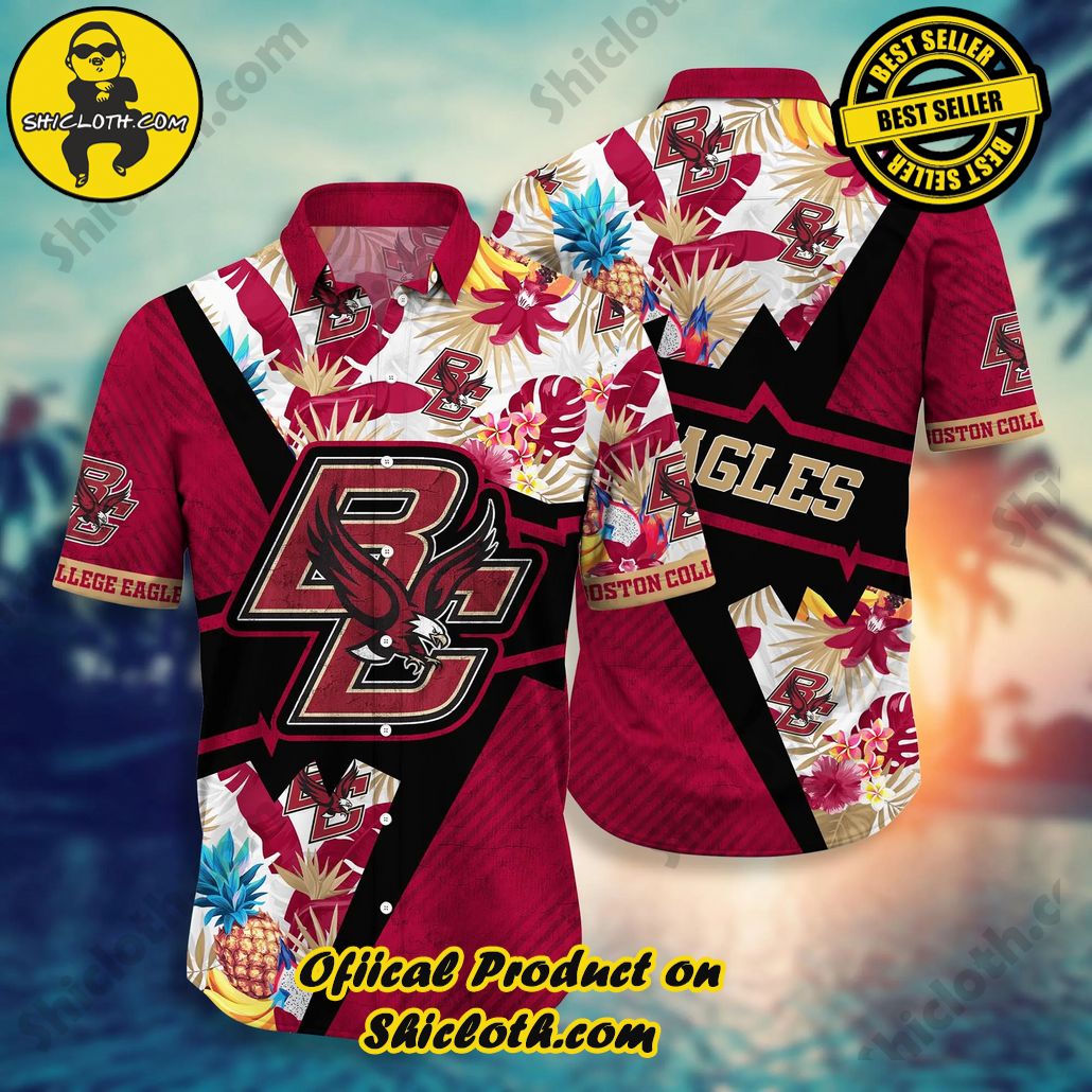 Boston College Eagles NCAA Hawaiian Shirt Bikinis Aloha Shirt