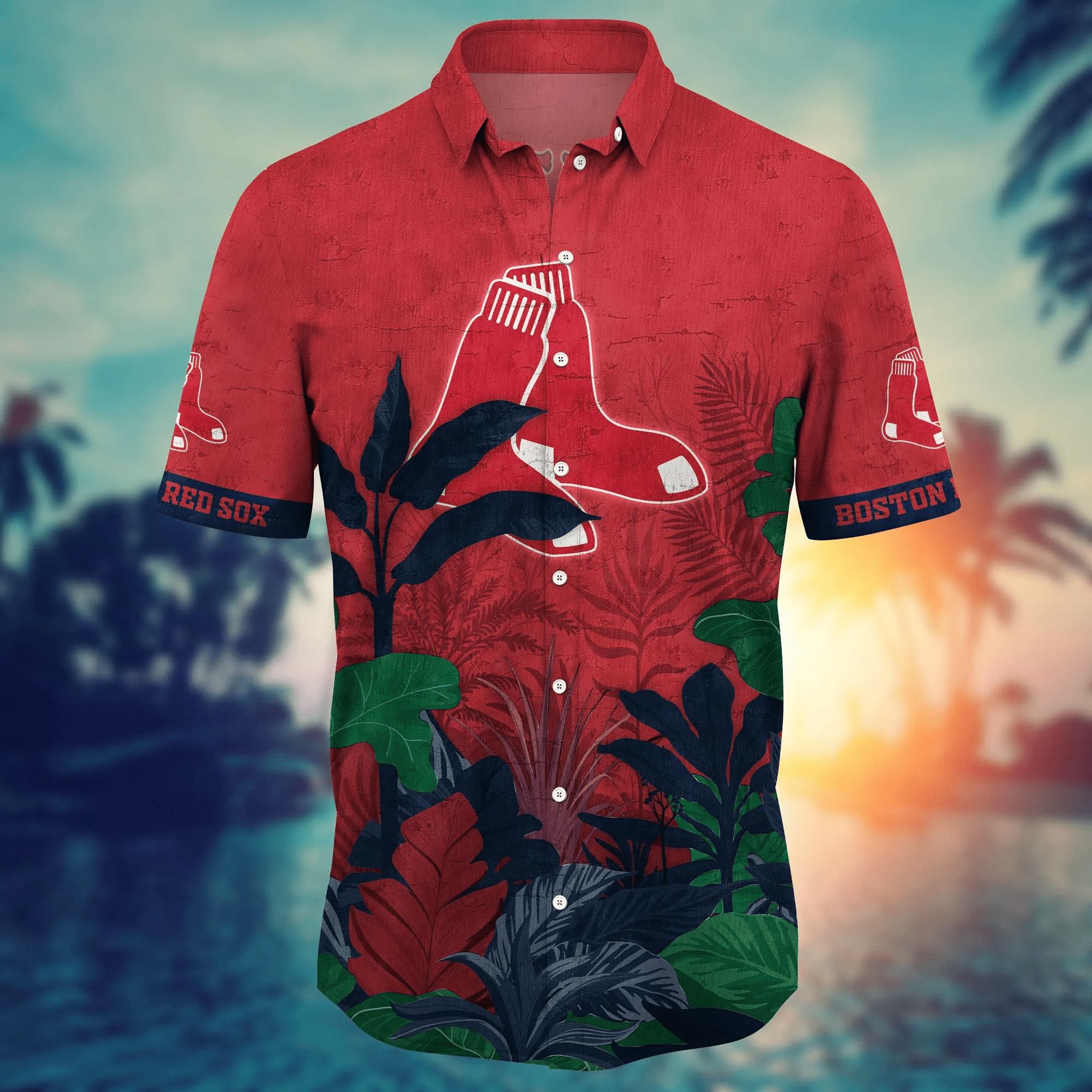 Boston Red Sox MLB Hawaiian Shirt Pool Parties Aloha Shirt Boston Red Sox MLB Hawaiian Shirt Pool Parties Aloha Shirt