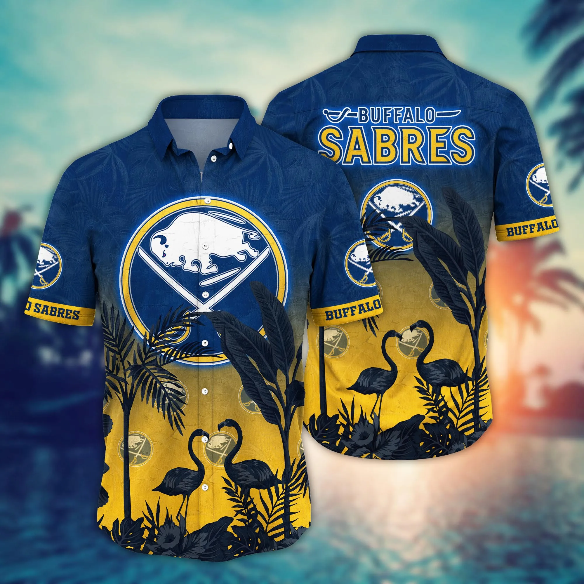 Buffalo Sabres NHL Hawaiian Shirt Balmytime Aloha Shirt