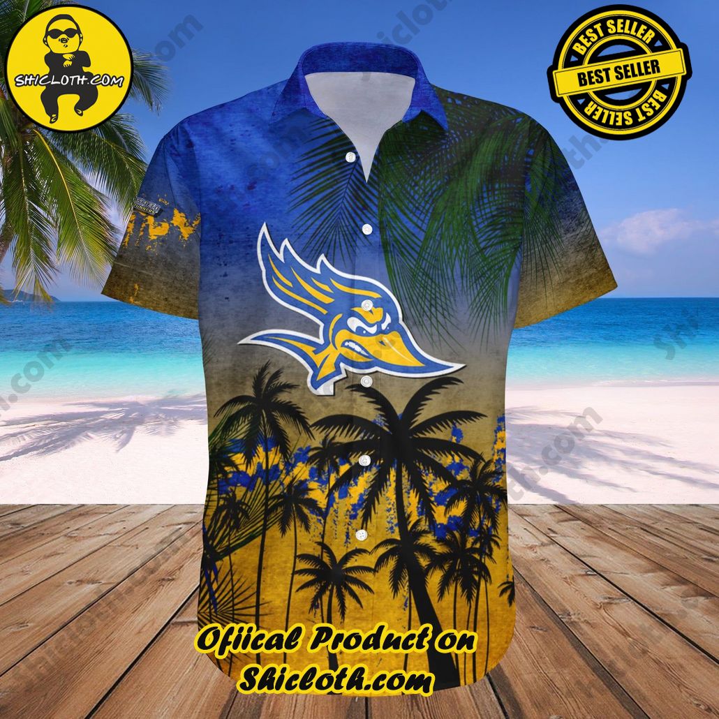 Cal State Bakersfield Roadrunners Hawaii Shirt Coconut Tree Tropical Grunge NCAA
