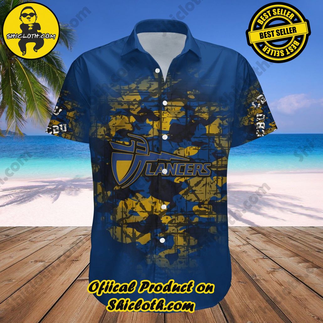 California Baptist Lancers Hawaii Shirt Camouflage Vintage NCAA