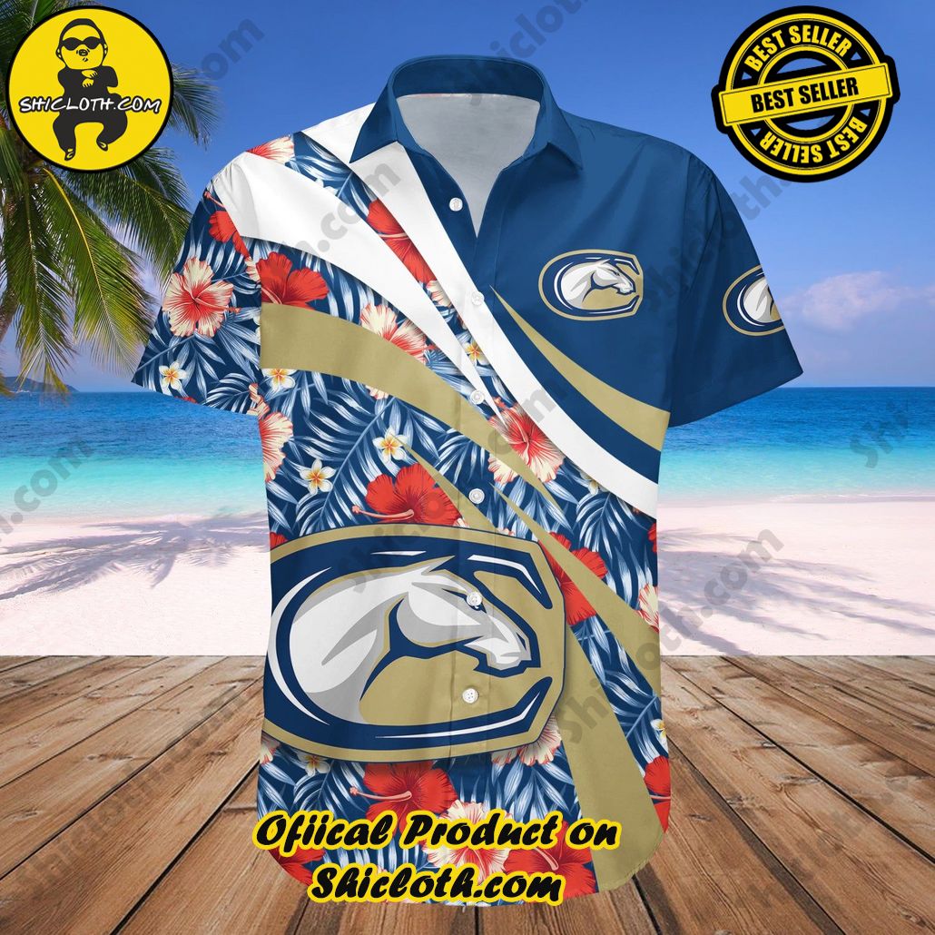 California Davis Aggies Hawaii Shirt Hibiscus Sport Style NCAA