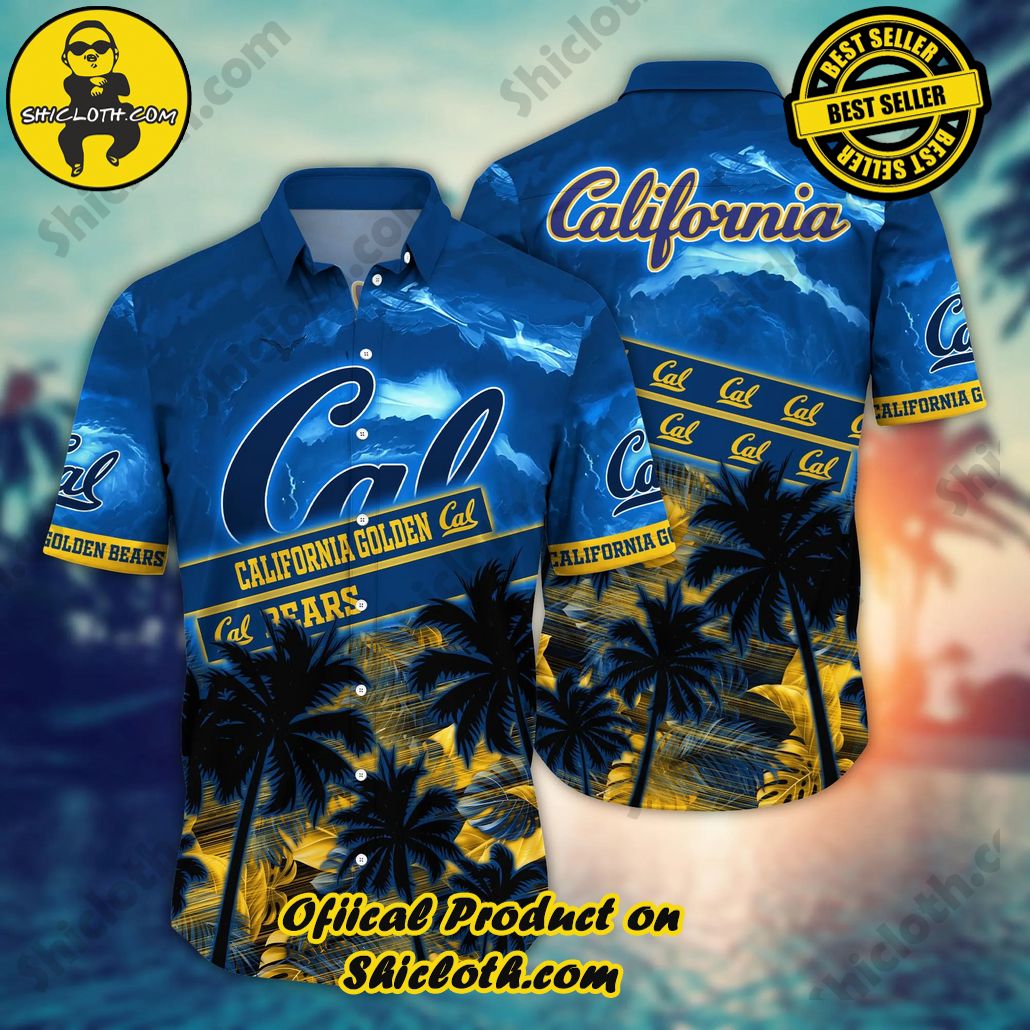 California Golden Bears NCAA Hawaiian Shirt Sun-Drenched Aloha Shirt