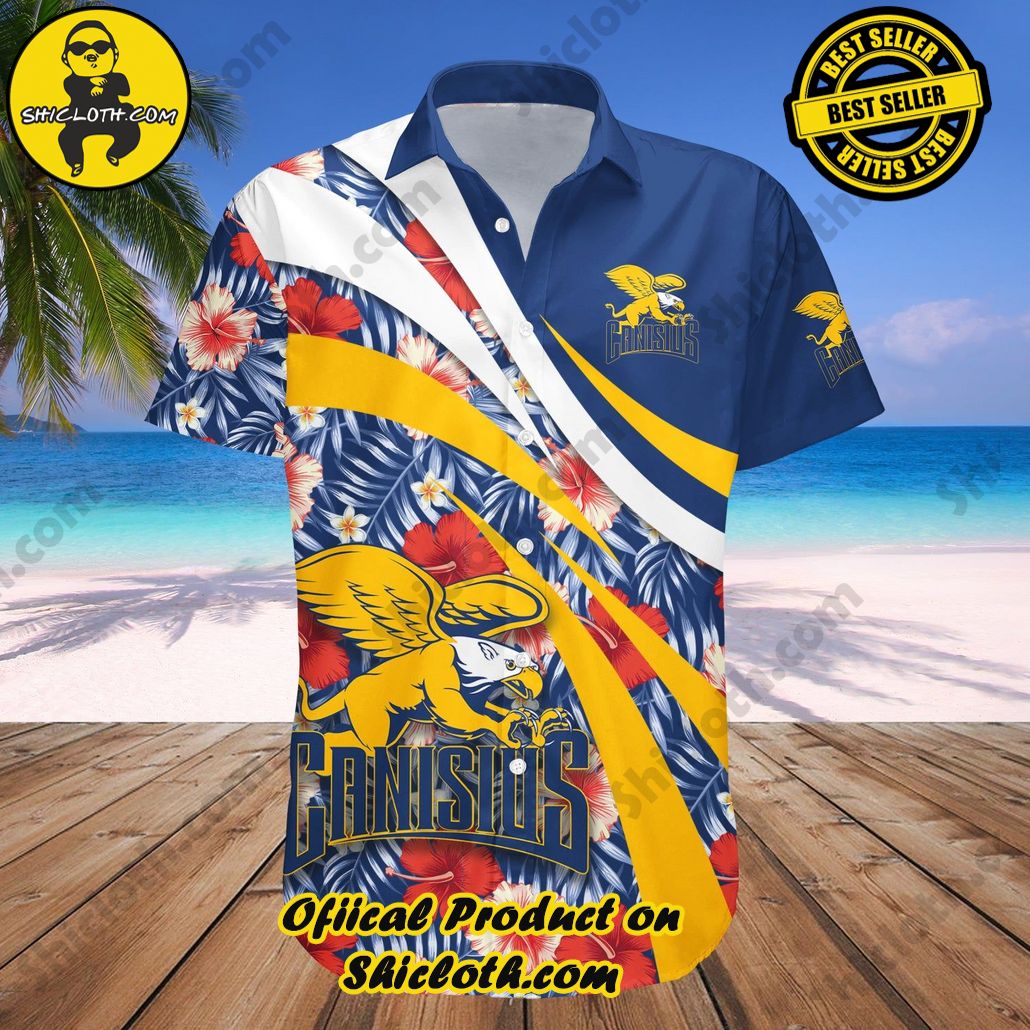 Canisius Golden Griffins Hawaii Shirt Hibiscus Sport Style NCAA