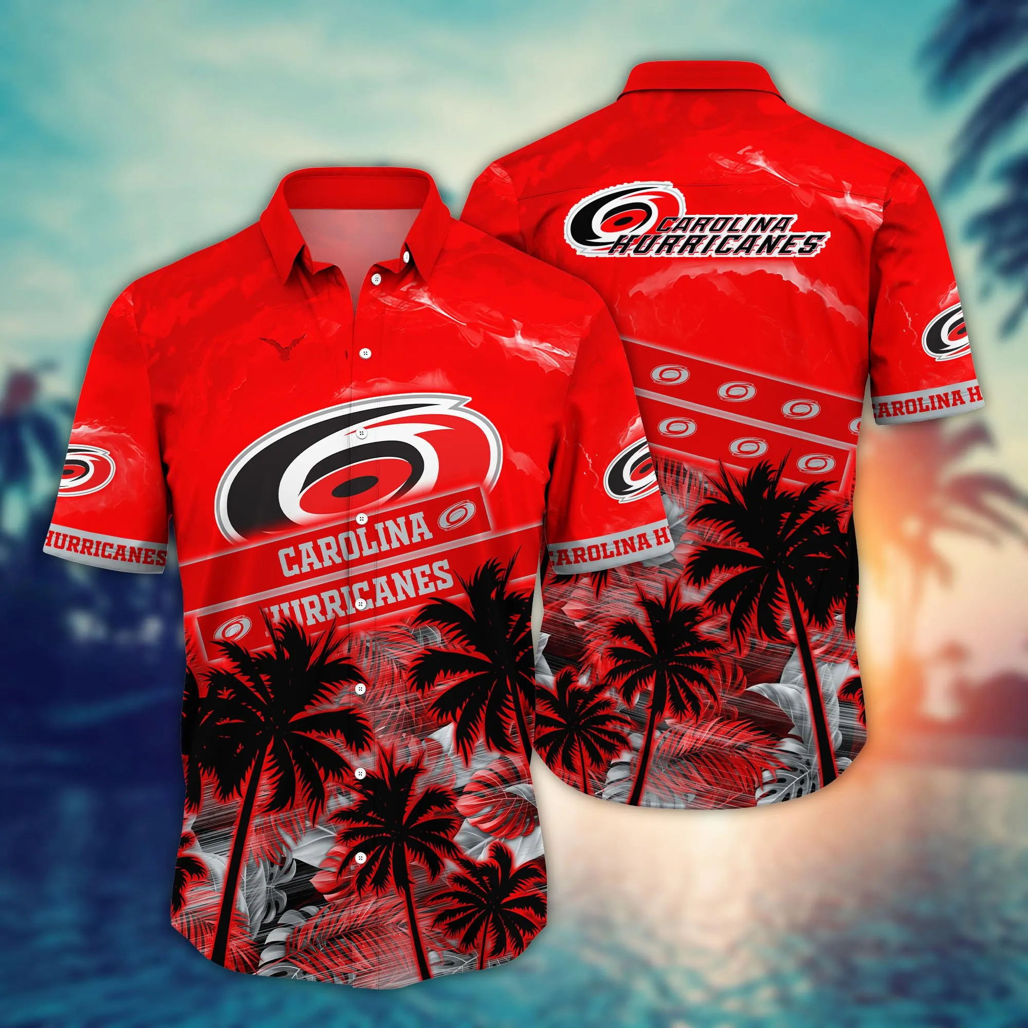 Carolina Hurricanes NHL Hawaiian Shirt Festivalstime Pitch Sport Shirts